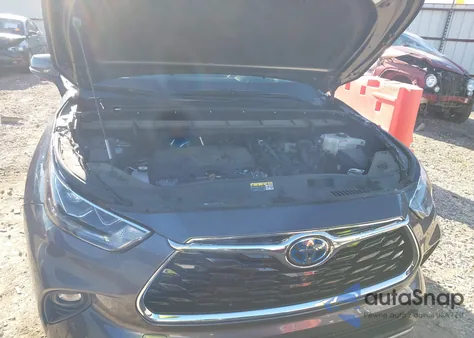 2023 Toyota Highlander Hybrid Platinum from USA, damaged, VIN 5TDFARAH2PS525908